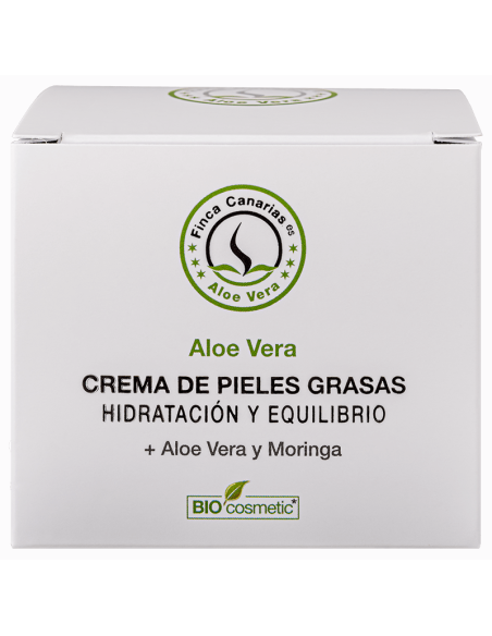 Crema de Aloe Vera para Piel Grasa | Facial