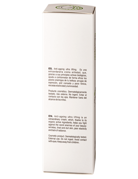 Uso Crema facial Anti Edad Con Aloe Vera Y Efecto Ultra Lifting