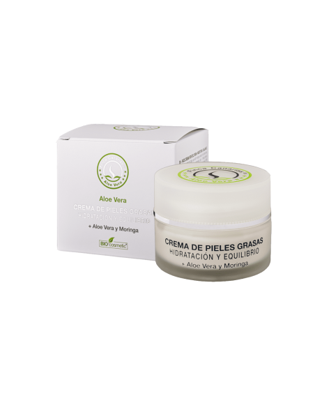 Crema de Aloe Vera para Piel Grasa | Facial
