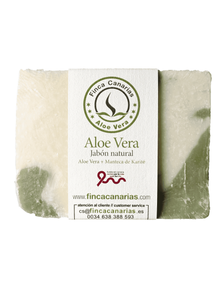 💚Jabón Artesanal de Aloe Vera | Finca Canarias