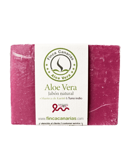 Jabón Natural De Aloe Vera, Manteca De Karité y Tuno Indio