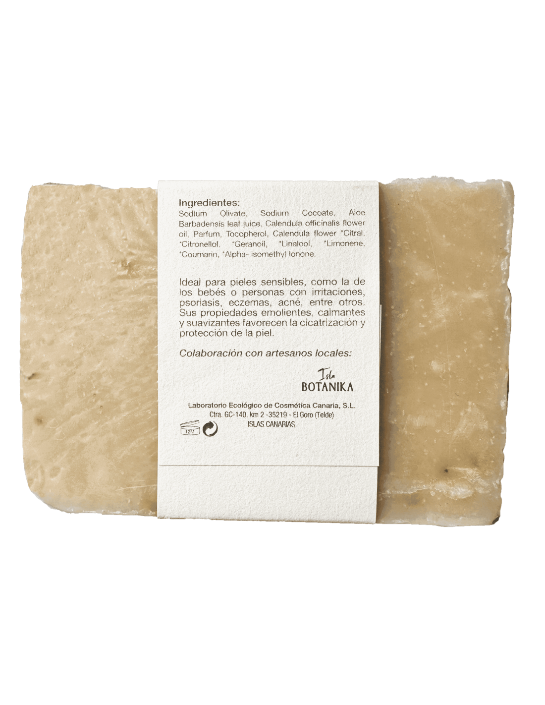 💚Jabón Natural de Aloe Vera y Caléndula | Finca Canarias