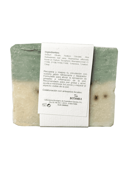 💚Jabón Natural de Aloe Vera y Romero | Finca Canarias