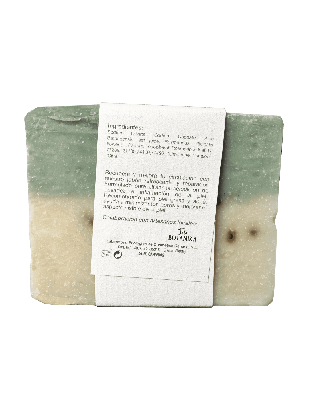 💚Jabón Natural de Aloe Vera y Romero | Finca Canarias