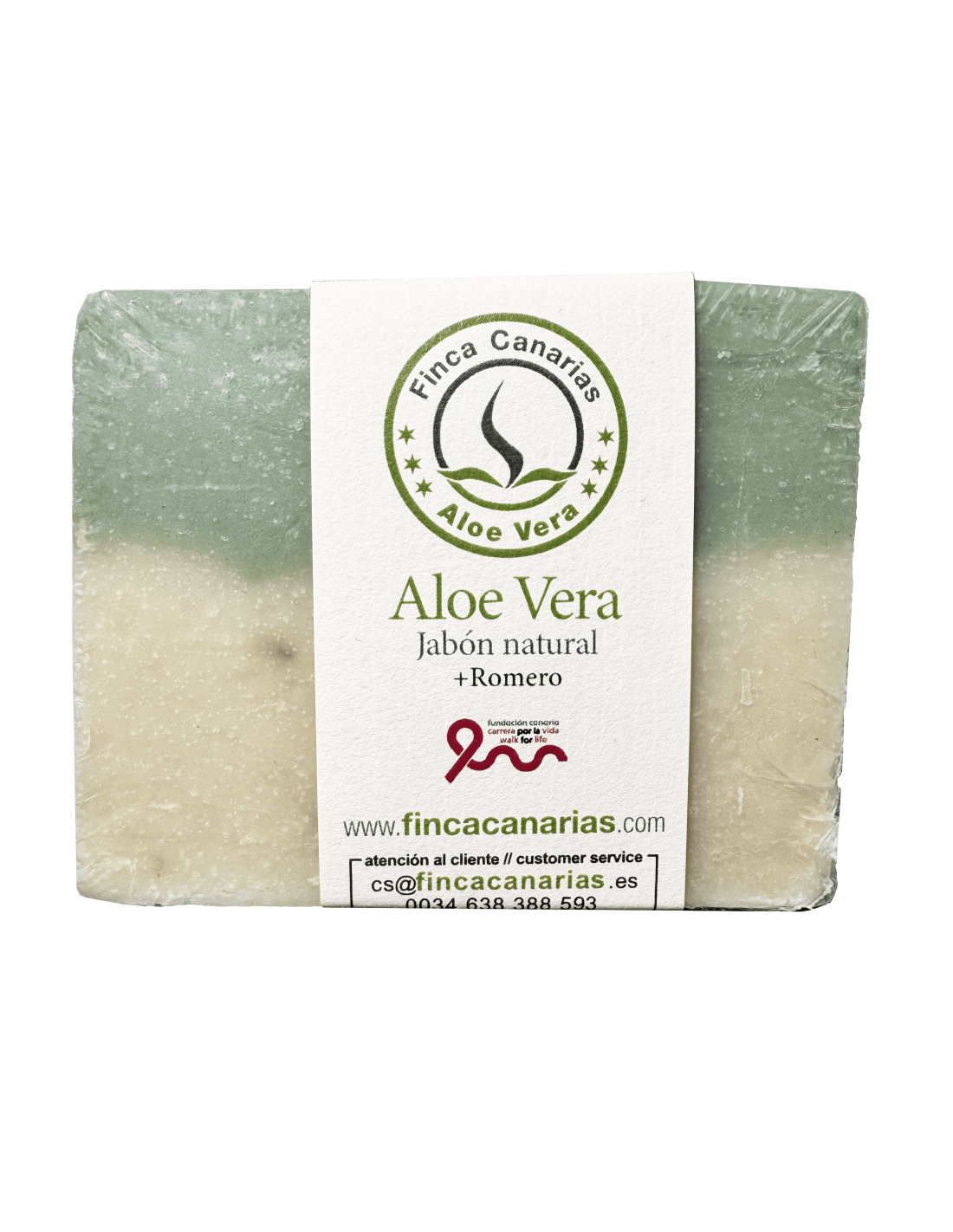 💚Jabón Natural de Aloe Vera y Romero | Finca Canarias