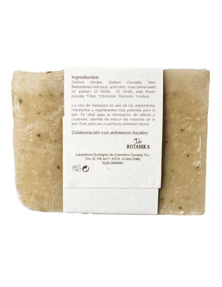 💚Handgemaakte rozenbottelzeep | Finca Canarias