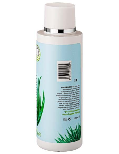 Acondicionador de cabello con aloe vera