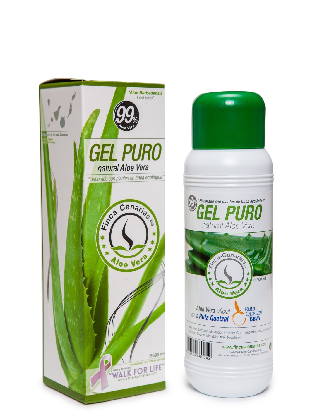 Fresh Aloe Vera Gel 500ml