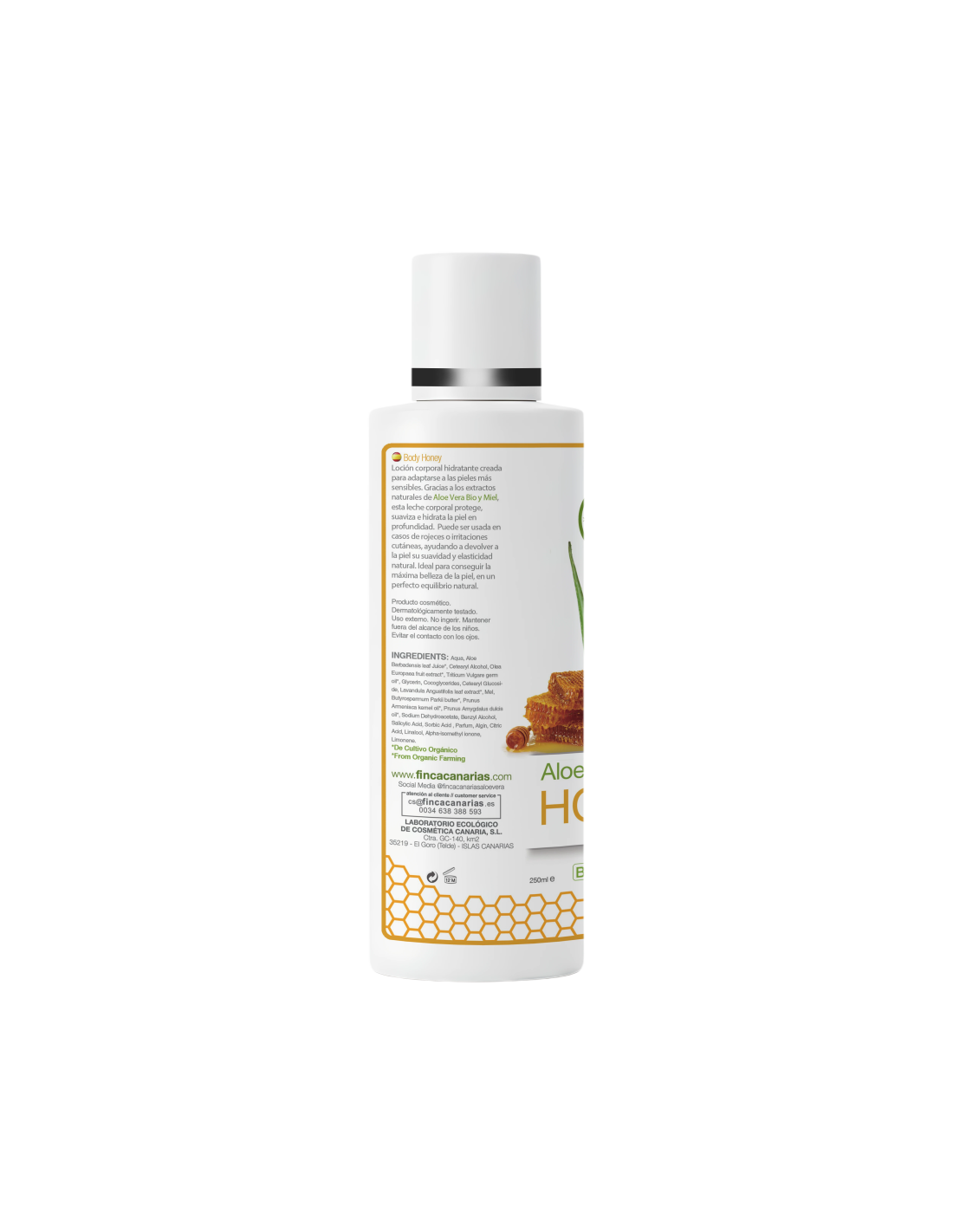 Leche Corporal de Aloe Vera y Miel