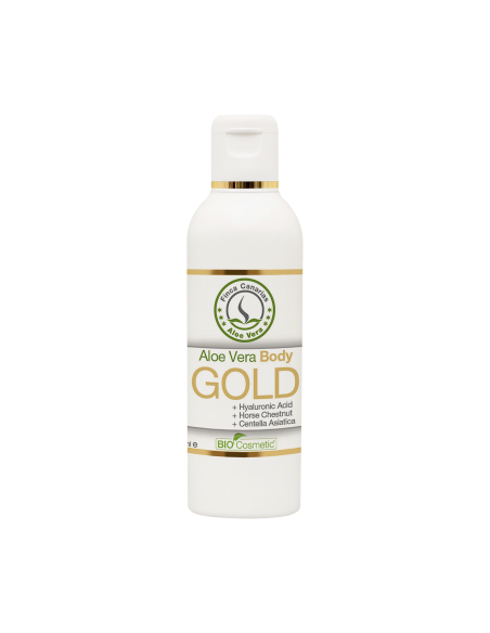 💚Gouden Lichaamslotion Gel | Finca Canarias