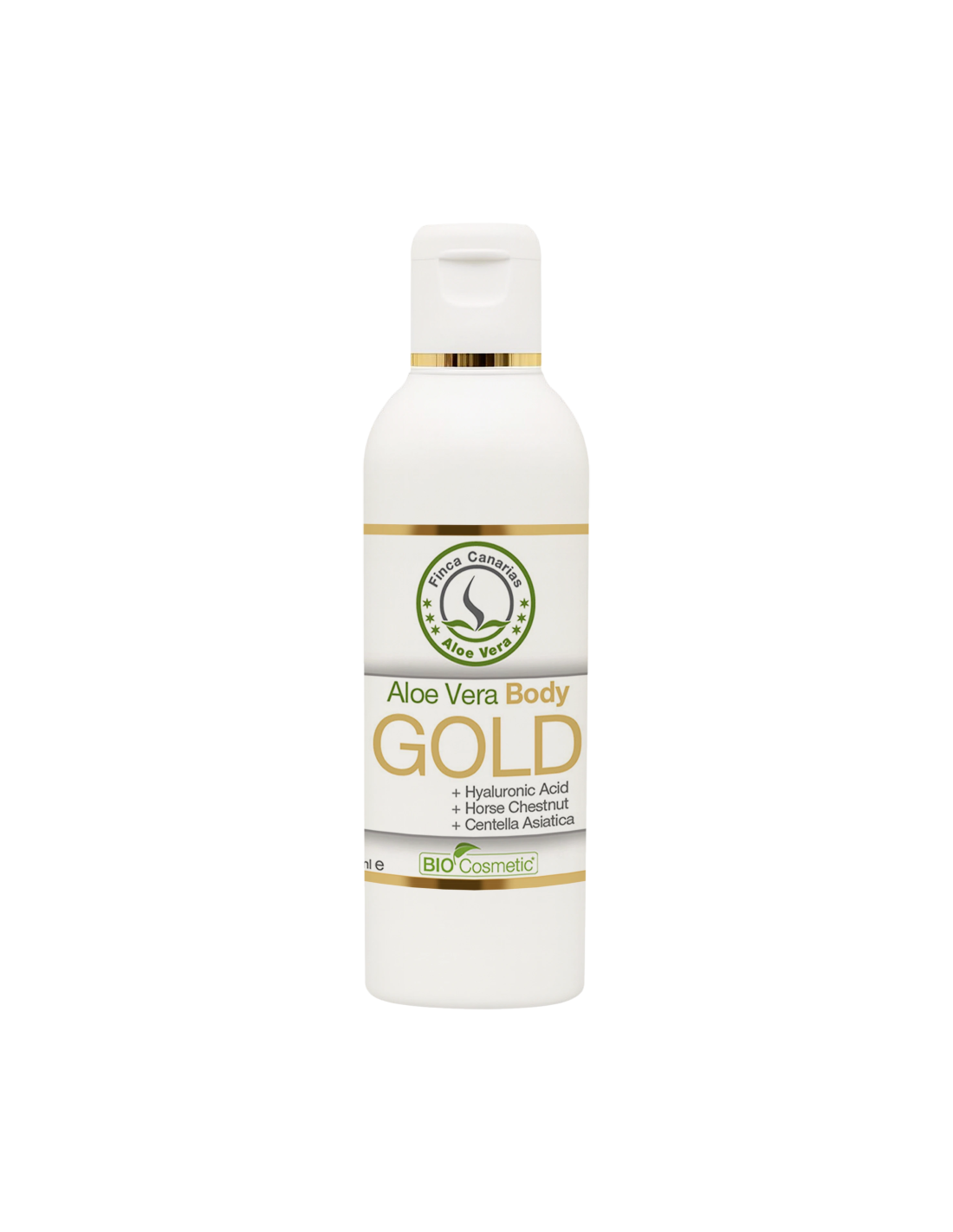 Gold Gel: Loción Corporal con Aloe Vera