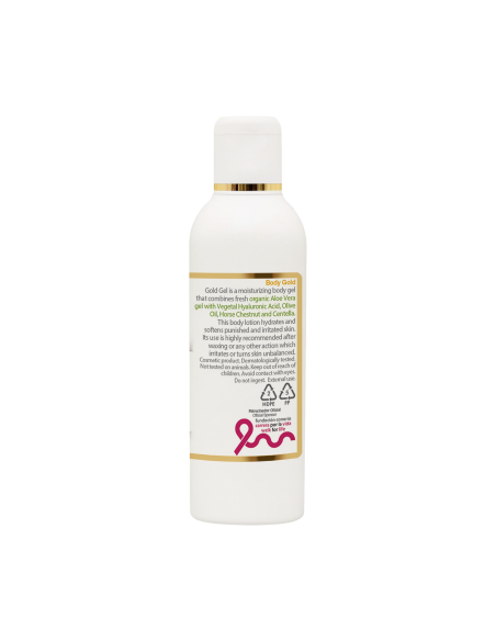Gold Gel: Loción Corporal con Aloe Vera