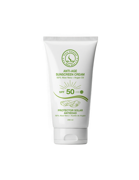 💚Sole con Aloe Vera SPF 50 - 200 ml | Finca Canarias