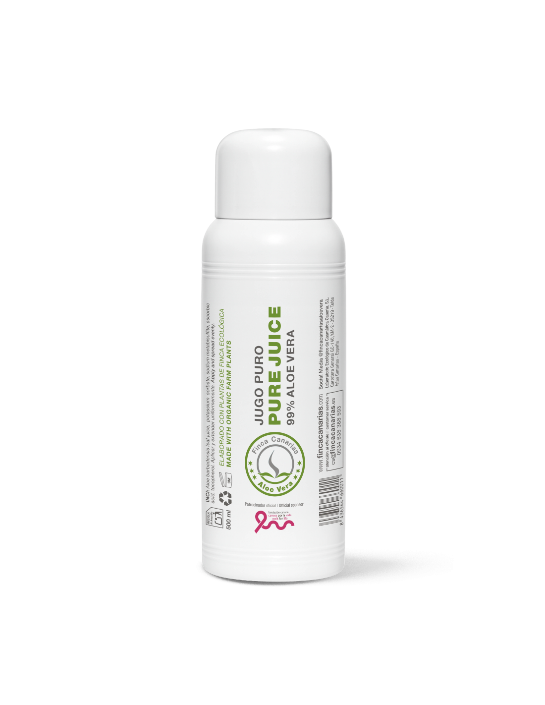 💚Jugo Puro de Aloe Vera 500 ml | Finca Canarias