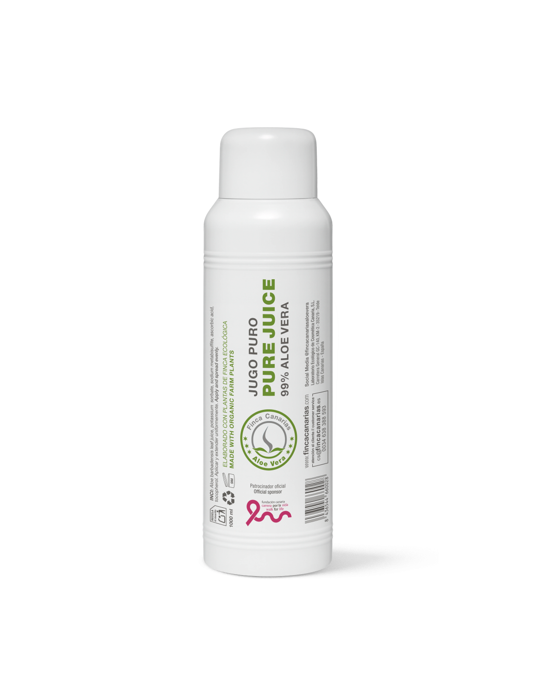 💚Jugo Puro de Aloe Vera 1L | Finca Canarias