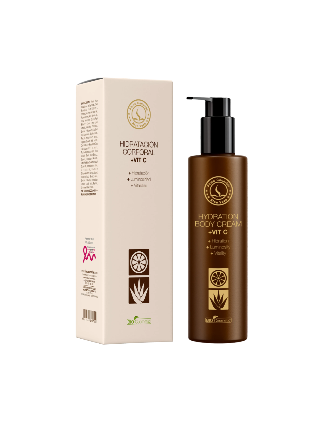 Hidratación Corporal con Aloe Vera y Vitamina C