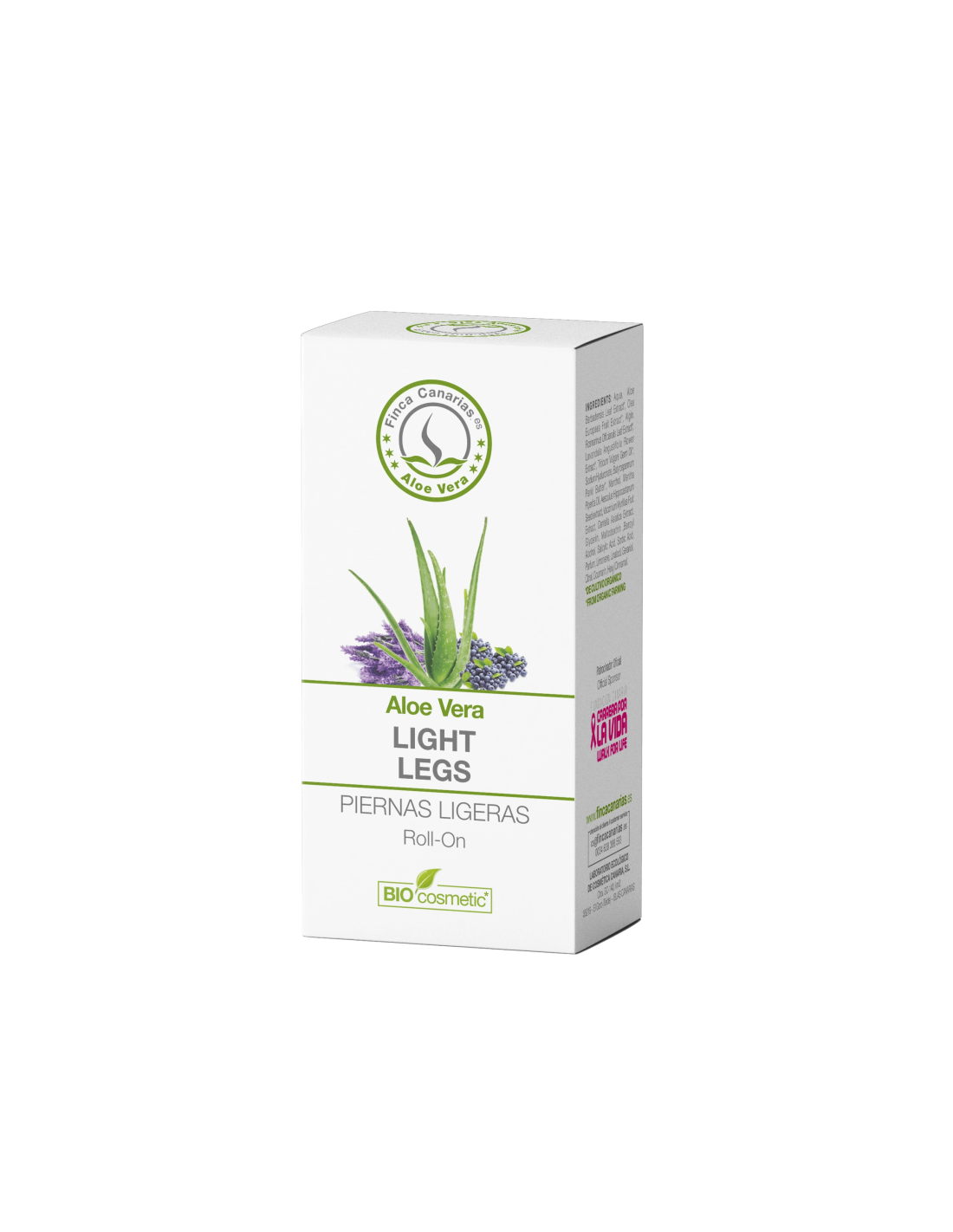 Roll-on de Aloe Vera para Piernas Cansadas