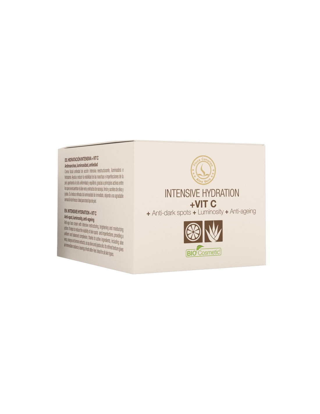 💚Crema Facial Hidratación Intensiva Aloe Vera y Vitamina C
