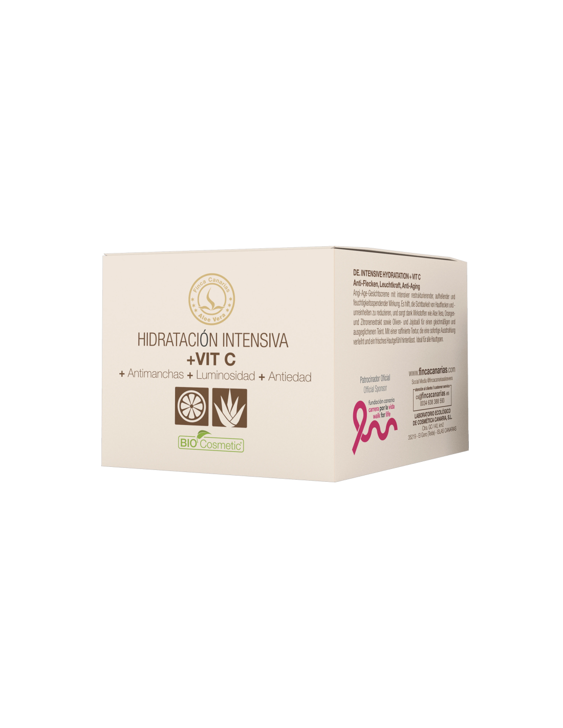 💚Crema Facial Hidratación Intensiva Aloe Vera y Vitamina C