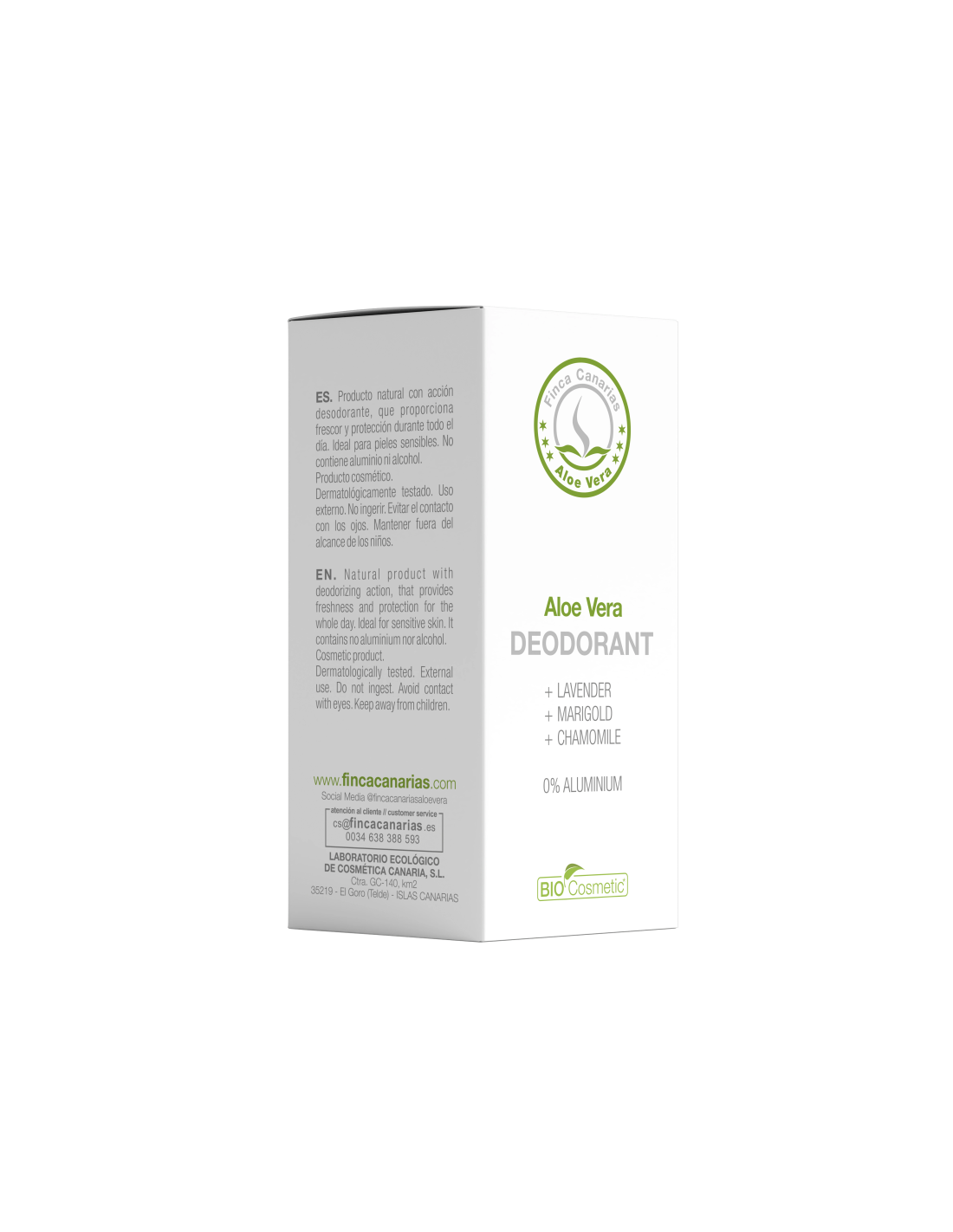 💚 Deodorante naturale all'Aloe Vera - Finca Canarias