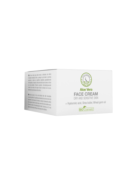 💚Crème Visage à l'Aloe Vera pour Peaux Sèches et Sensibles